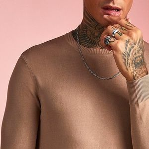 Fine Knit Jumper Shirt